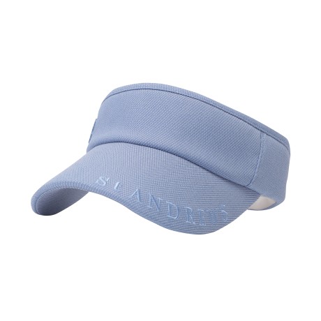 남성 로고 자수 스트랩 썬바이저