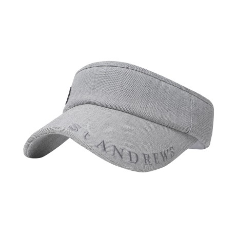 남성 로고 자수 스트랩 썬바이저