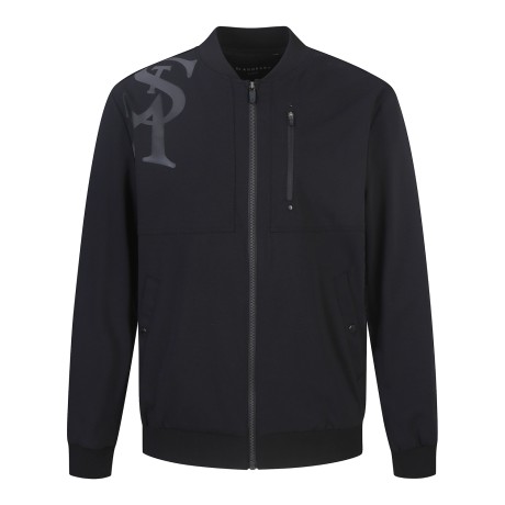 남성 STA 프린팅 집업 점퍼