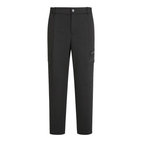 남성 로고 플랩 스트레치 팬츠