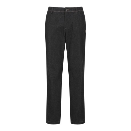 남성 별 심볼 스트레이트 데님 팬츠