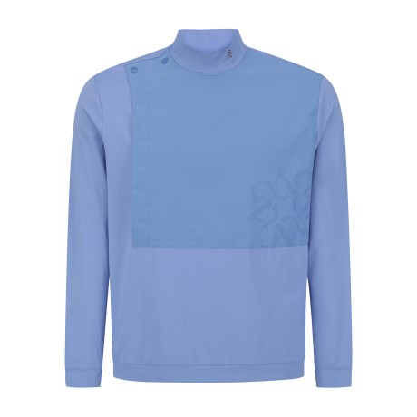 남성 별 심볼 우븐 레이어 스트레치 티셔츠