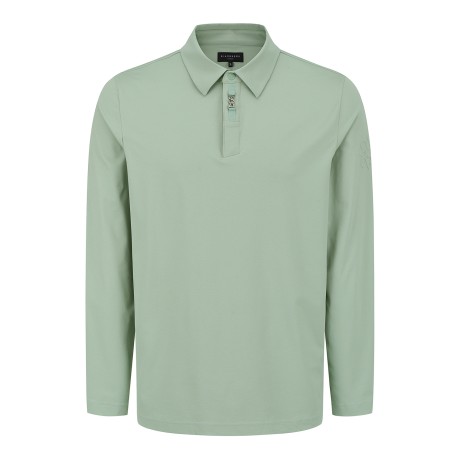 남성 입체 별 심볼 칼라 긴팔 티셔츠