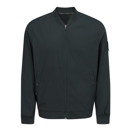 남성 시어서커 블루종 점퍼