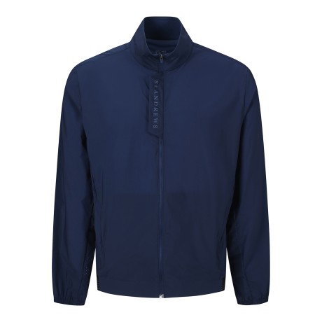 남성 타공 로고 플래킷 점퍼