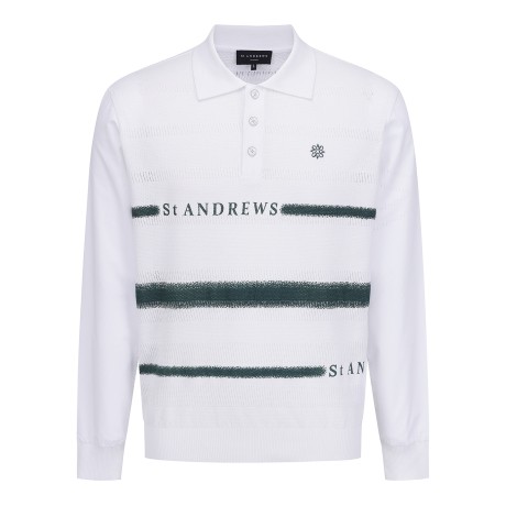 남성 스트라이프 소매 믹스 긴팔 티셔츠