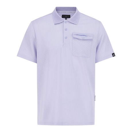 남성 조직감 플랩 포켓 니트 티셔츠