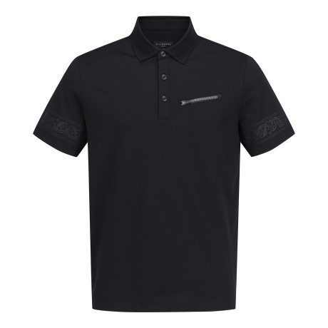 남성 페이즐리 커프스 PK 반팔 티셔츠