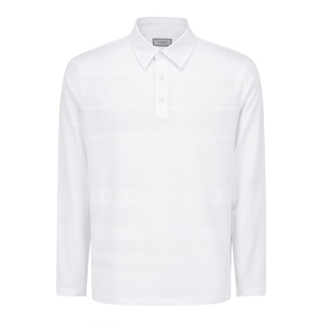 남성 별 스트라이프 칼라 티셔츠