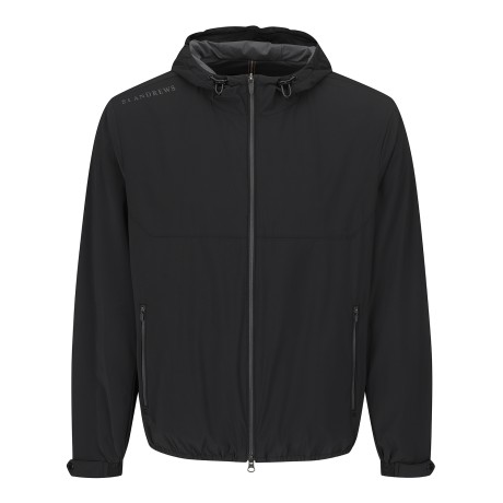 남성 솔리드 투웨이 지퍼 후드 점퍼