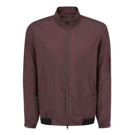 남성 별 심볼 패치 슬리브 포켓 집업 점퍼