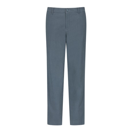 남성 별 심볼 트윌 패턴 스트레이트 팬츠