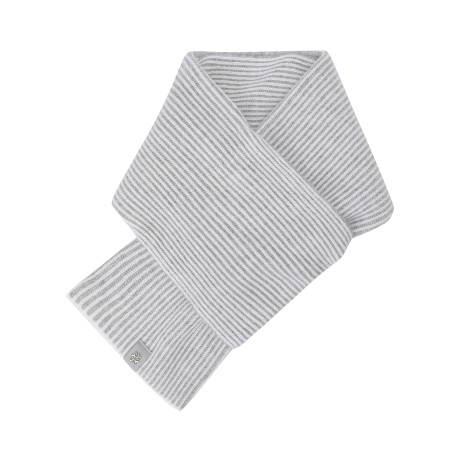 남성 별 심볼 투톤 스트라이프 니트 머플러