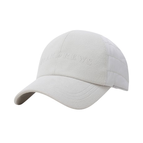 남성 별 심볼 이어 워머 퀼팅 패딩 볼캡