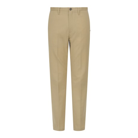 남성 핀스트라이프 테이퍼드 팬츠