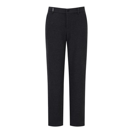 남성 울 블렌드 히든 밴딩 밍크 본딩 팬츠