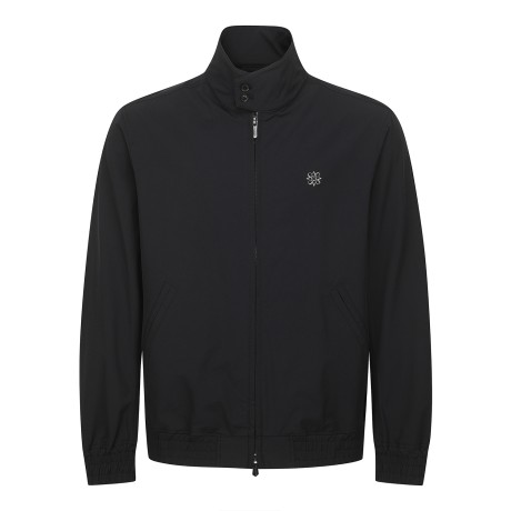 남성 별 심볼 나일론 태프터 블루종 점퍼