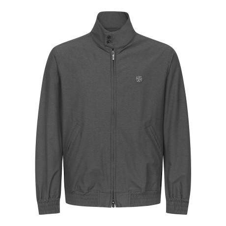 남성 별 심볼 나일론 태프터 블루종 점퍼