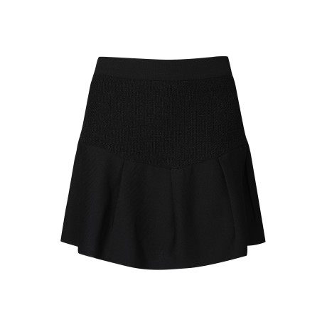 여성 트위드 조직 큐롯 스커트