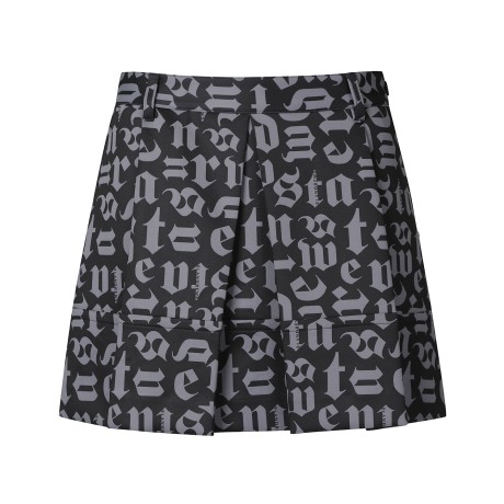 여성 잉글리쉬 패턴 큐롯 스커트