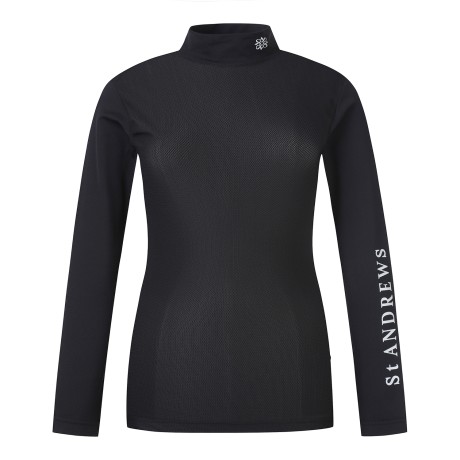 여성 메쉬 긴팔 이너 티셔츠