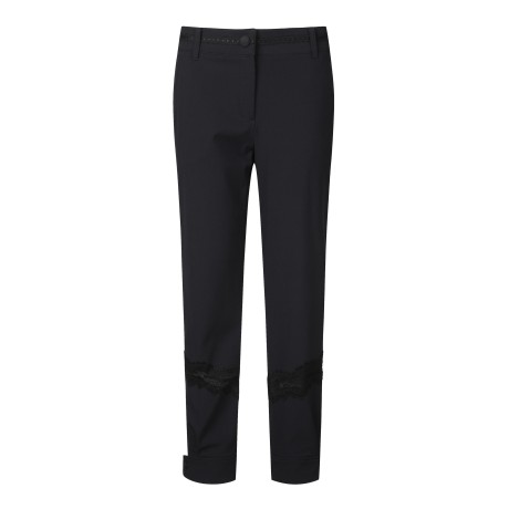 여성 레이스 테이퍼드 팬츠