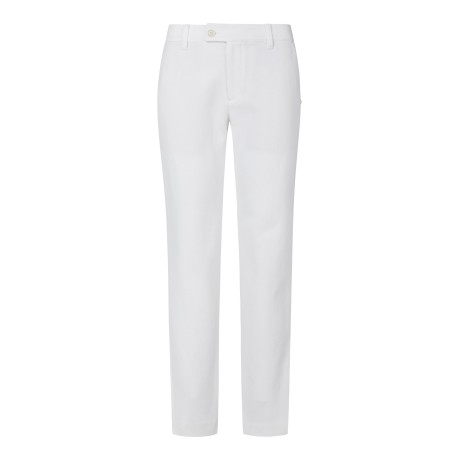 여성 무늬 도비 스트레치 슬릿핌 팬츠