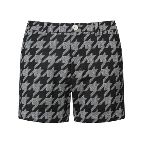 여성 지도리 자카드 숏팬츠