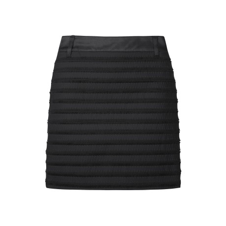 여성 보더컷 자카드 스커트