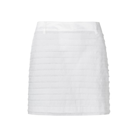 여성 보더컷 자카드 스커트