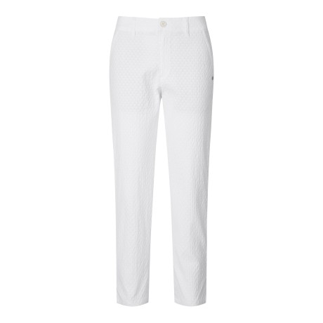 여성 자수 포인트 스트레치 팬츠