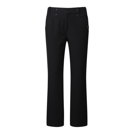 여성 오비 변형 트임 별 리벳 팬츠