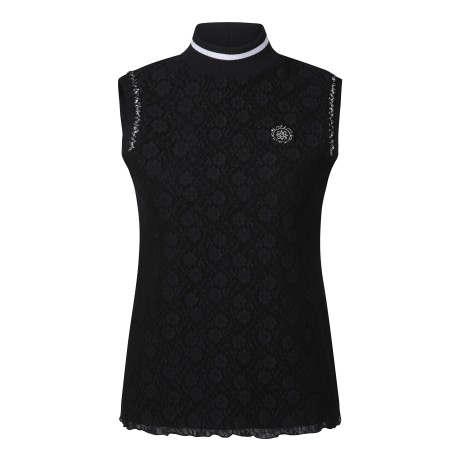 여성 레이어드 이중 슬리브리스