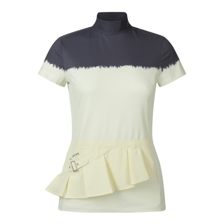 여성 그라데이션 프린트 반팔 티셔츠