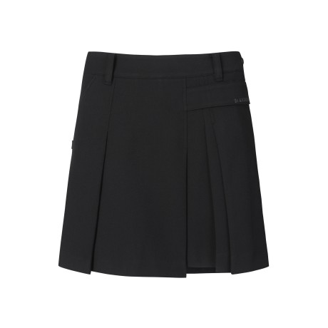 여성 주름 장식 A라인 큐롯 스커트