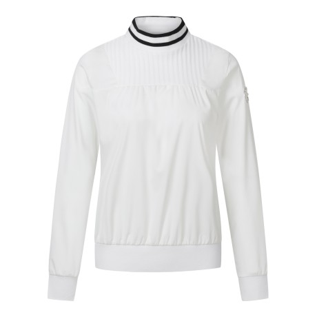 여성 니트 믹스 바람막이 긴팔티셔츠