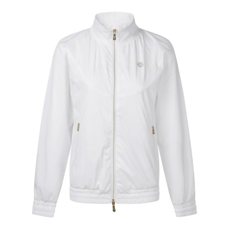 여성 로고 엠보스 블루종