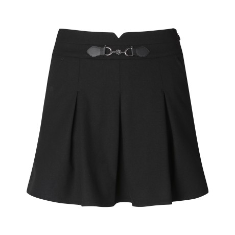 여성 심볼 장식 주름 훌 큐롯 스커트