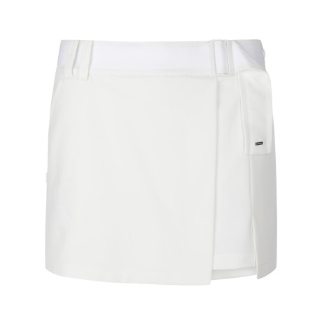 여성 별 원 포인트 벨트 큐롯 스커트