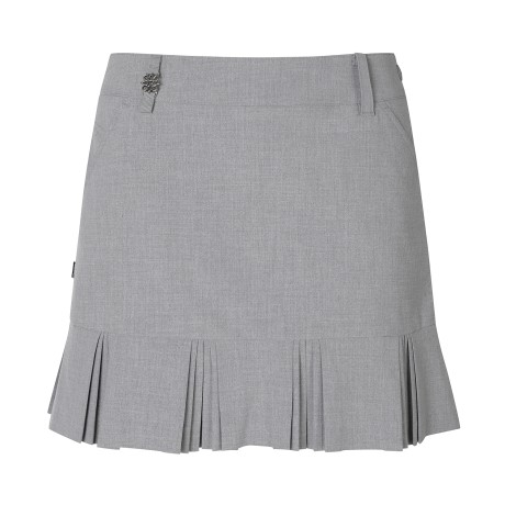 여성 더블 플리츠 큐롯 스커트