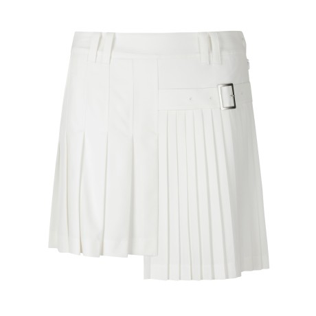 여성 믹스 플리츠 큐롯 스커트
