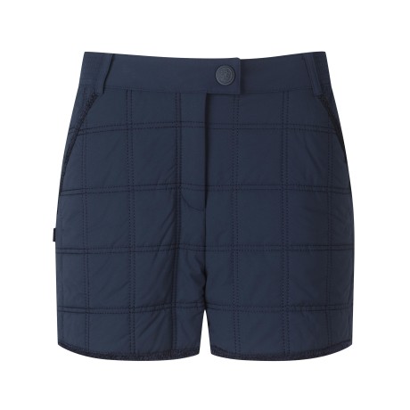 여성 사각 누빔 자수 퀼팅 패딩 숏팬츠