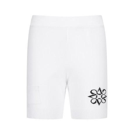 여성 미니 포켓 포인트 니트 숏팬츠