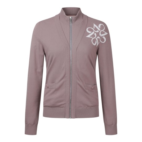 여성 심볼 인타샤 방풍안감 다운 집업 가디건