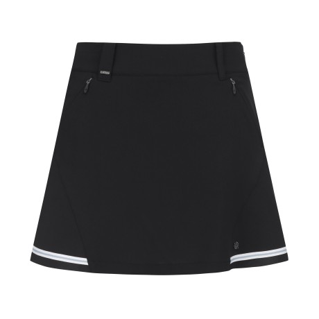 여성 컬러 라인 사선 절개 훌 큐롯 스커트