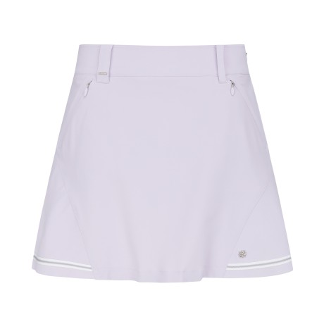 여성 컬러 라인 사선 절개 훌 큐롯 스커트