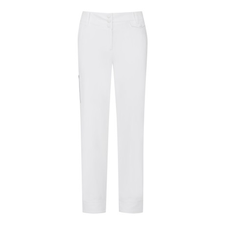 여성 오비 언발란스 지퍼 포켓 조거 팬츠