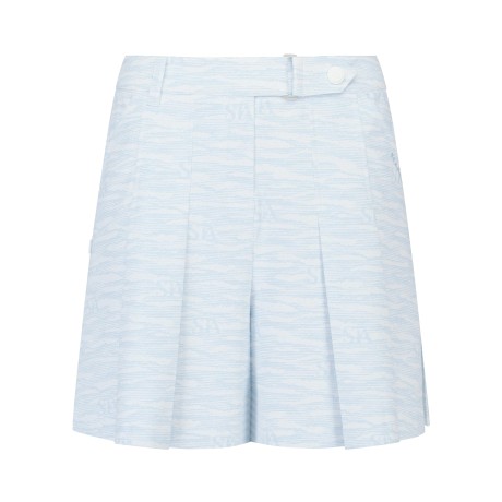 여성 플리츠 믹스 플리츠 냉감 숏팬츠