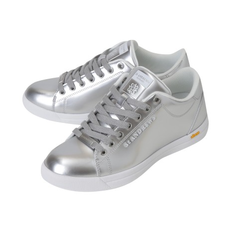 여성 워딩 로고 캐주얼 스파이크리스 골프화