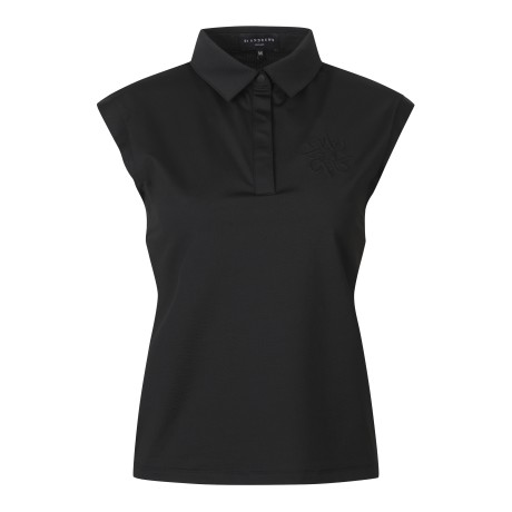 여성 별 엠포 포인트 드롭 소매 민소매 티셔츠